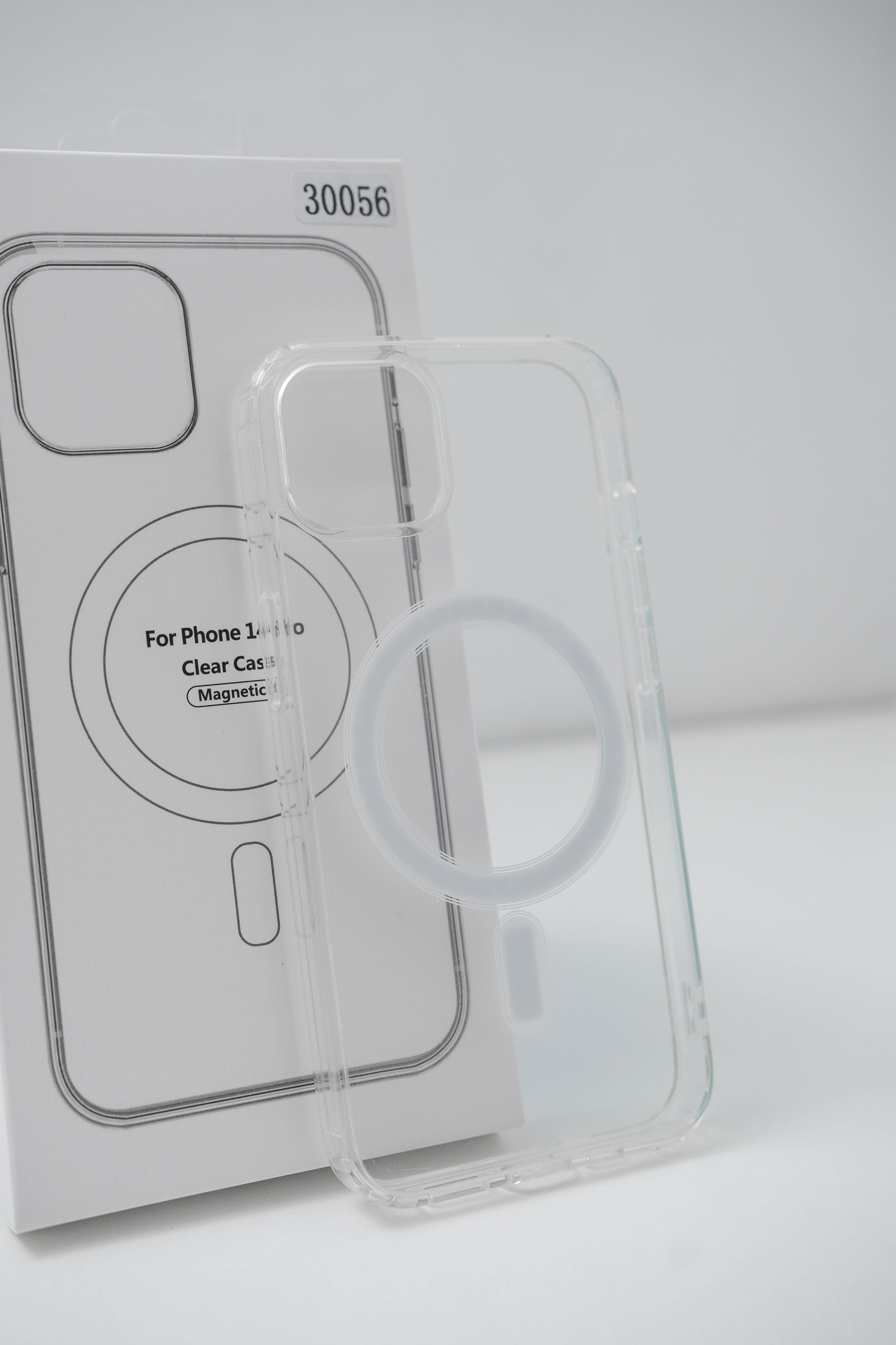 Funda Magsafe Transparente (desde el iPhone X al 15 Pro Max)