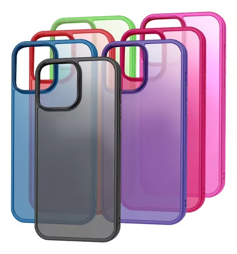 Funda transparentes de colores para Android