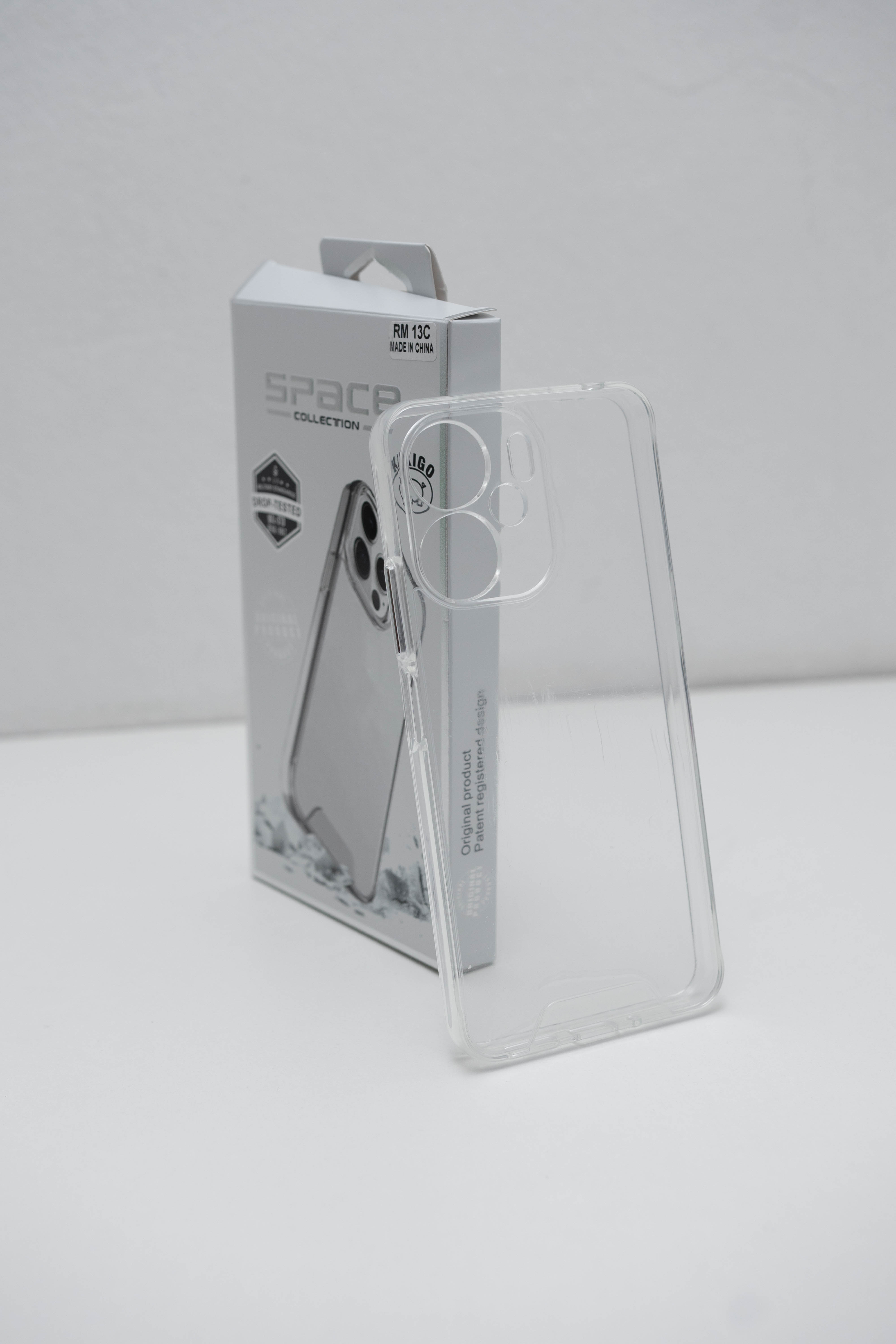 Funda transparente reforzada clear case para Android.