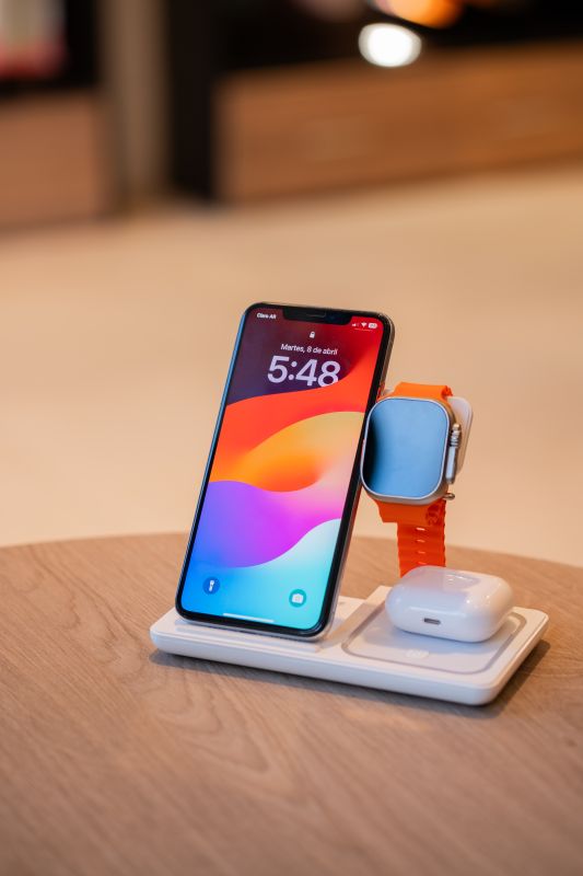 Cargador Inalambrico 3 EN 1 - PREMIUM.